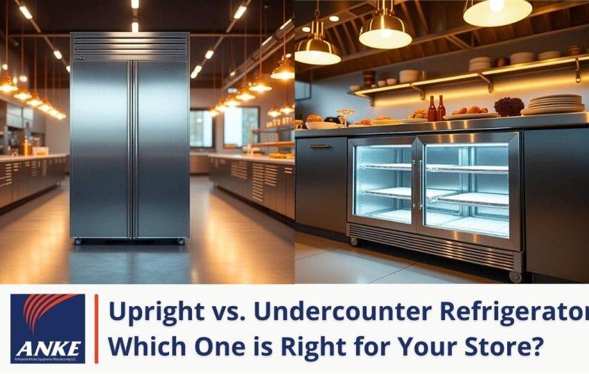 Understanding the difference between upright refrigerators and undercounter refrigerators at ANKE International