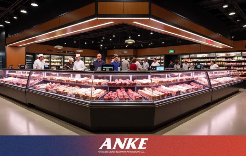Understanding the advantages of custom-fabricated meat display at ANKE