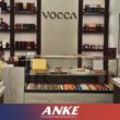 Custom ANKE chocolate display cabinet at VOCCA Chocolatier, Dubai.