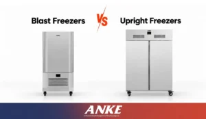 ANKE blast freezer vs upright freezer for commercial kitchens in the UAE